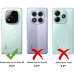 Чохол-накладка BeCover Anti-Shock для Xiaomi Redmi Note 14 Pro Plus 5G Clear (712788)