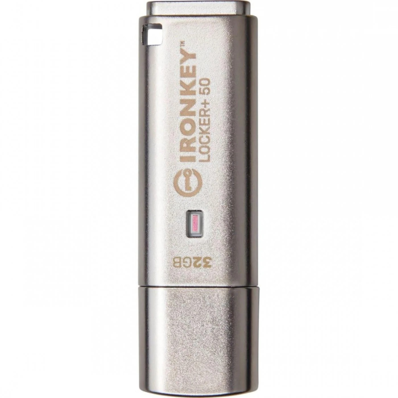 Флеш-накопичувач USB3.2 32GB Kingston IronKey Locker+ 50 (IKLP50/32GB)