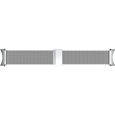Ремінець Samsung Milanese Band для Samsung Galaxy (20mm, S/M) / Watch 4 / Watch 5 / Watch 6 Silver (GP-TYR860SAASU)
