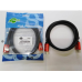 Кабель Atcom HDMI - HDMI V 2.0 (M/M), 4K, 2 м, чорний/червоний (24942) пакет