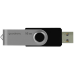 Флеш-накопичувач USB2.0 16GB Goodram UTS2 (Twister) Black (UTS2-0160K0R11)