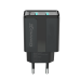 Мережевий зарядний пристрій Grand-X CH-15B (2xUSB 2.4A) Black