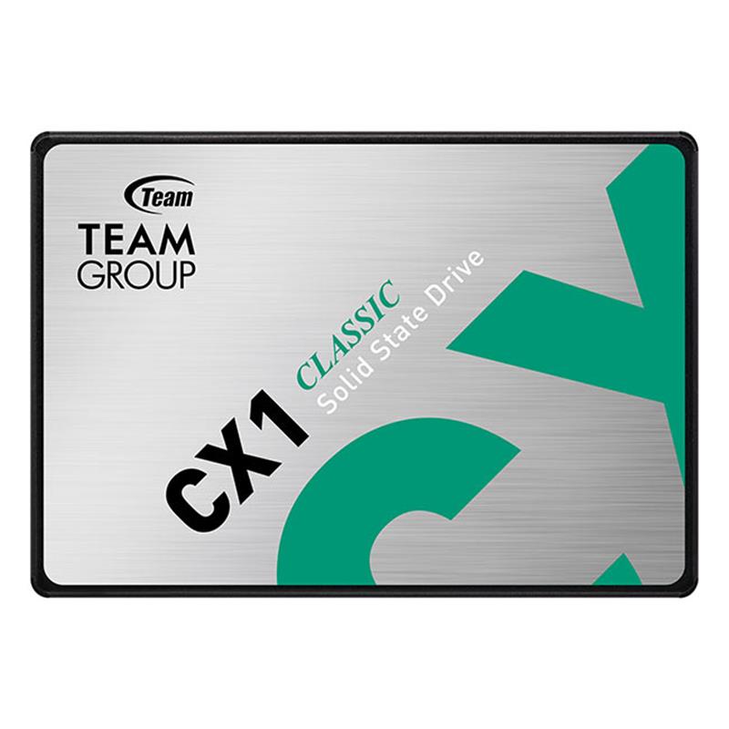 Накопичувач SSD 480GB Team CX1 2.5“ SATAIII 3D TLC (T253X5480G0C101)