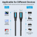 Кабель Vention USB Type-C - USB Type-B (M/M), 1.5 м, Black (CQUBG)