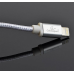 Кабель Cablexpert USB - Lightning (M/M), 1.8 м, сріблястий (CCB-mUSB2B-AMLM-6-S)