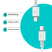 Кабель Piko CB-TT11 USB Type-C-USB Type-C (M/M) 1.2 м White (1283126504020)
