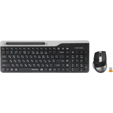 Комплект (клавіатура, миша) бездротовий A4Tech FB2535CS Smoky Grey