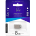 Флеш-накопичувач USB 8GB T&G 110 Metal Series Silver (TG110-8G)