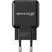 Мережевий зарядний пристрій Grand-X (1xUSB 5В/2.1А) Black (CH-03B)