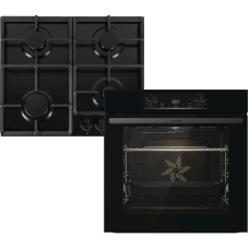 Вбудований комплект Варильна поверхня Gorenje G641EB + Духова шафа Gorenje BO6735E05B