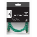 Патч-корд Cablexpert (PP6-3M/G) FTP, cat.6, літий, 50u “штекер із засувкою, 3 м, зелений