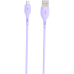 Кабель SkyDolphin S22V Soft Silicone USB - micro USB (M/M), 1 м, Violet (USB-000606)