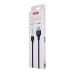 Кабель XO NB103 USB-Lightning (M/M), 2.1A 1м Black (6920680862702)