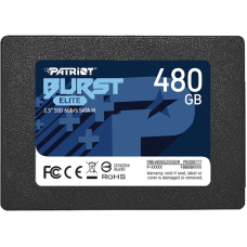 Накопичувач SSD 480GB Patriot Burst Elite 2.5“ SATAIII TLC (PBE480GS25SSDR)