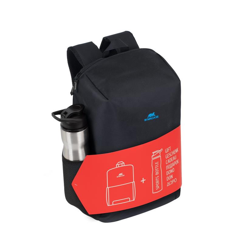 Рюкзак Rivacase 7761 15.6“ Khaki + спортивна пляшка 750 ml