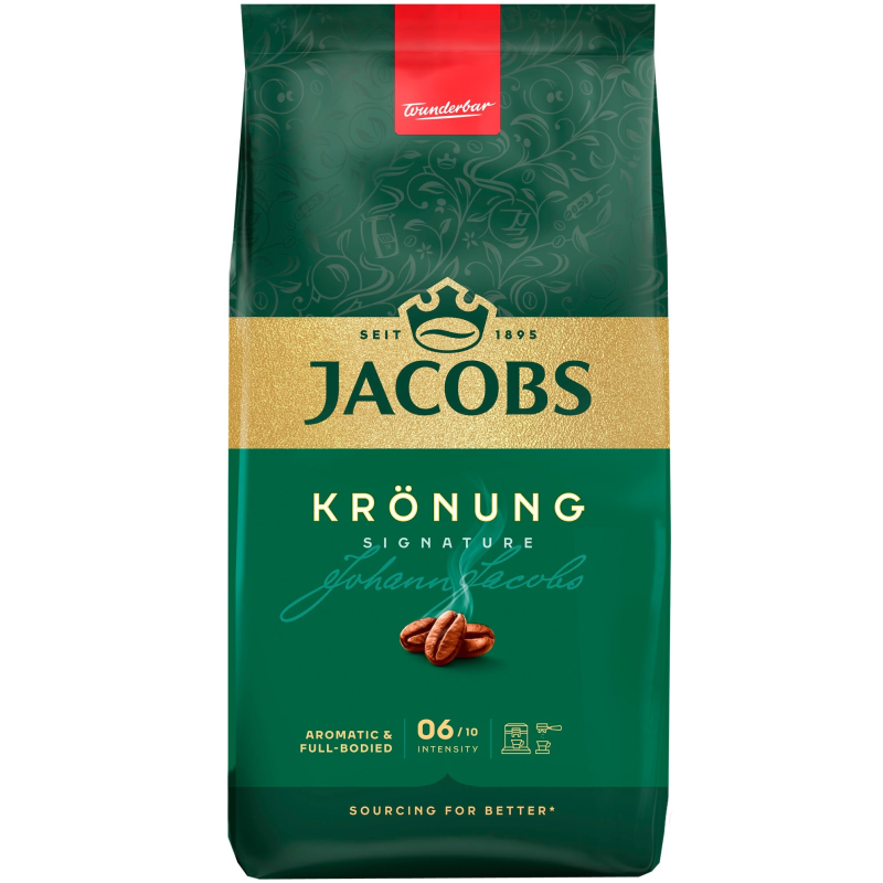 Кава в зернах Jacobs Kronung 1000г