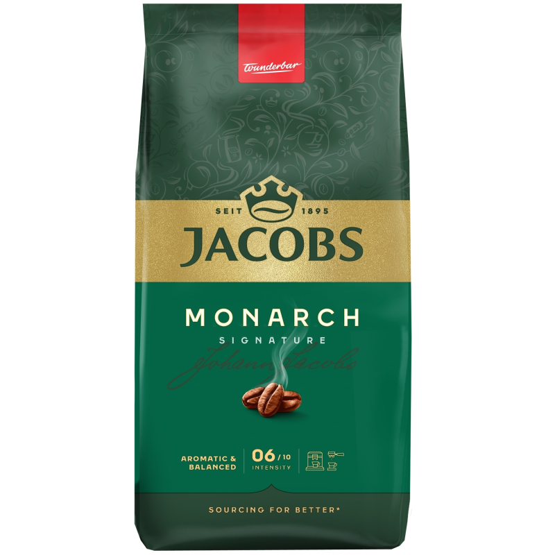 Кава в зернах Jacobs Monarch 1000г