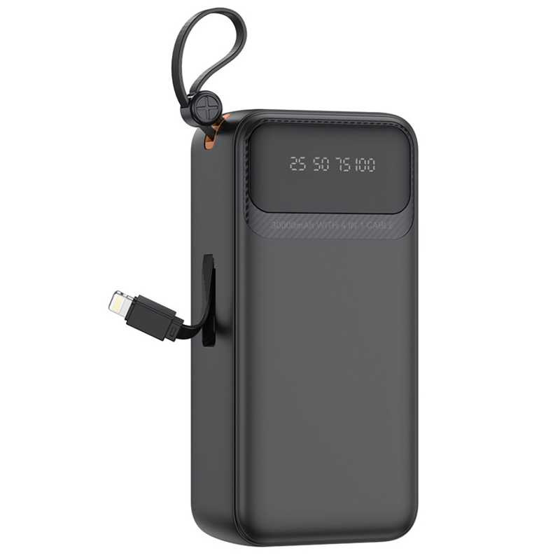 Універсальна мобільна батарея XO PR280 30000mAh 10W Black