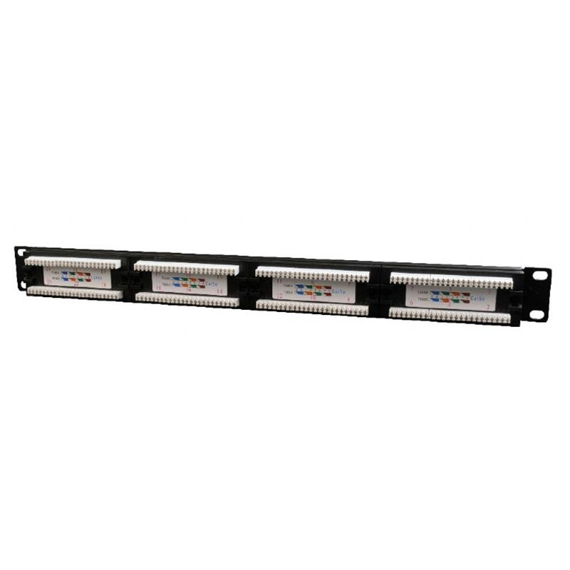 Патч-панель Cablexpert (NPP-C524CM-0011) 19“ 24 порти, UTP, cat.5e