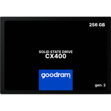Накопичувач SSD 256GB Goodram CX400 Gen.2 2.5“ SATAIII 3D TLC (SSDPR-CX400-256-G2)