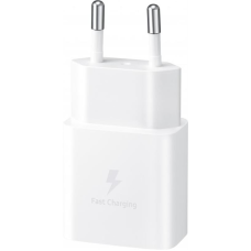Мережевий зарядний пристрій Samsung 15W (1USBx3A) White (EP-T1510XWEGRU) + кабель Type-C