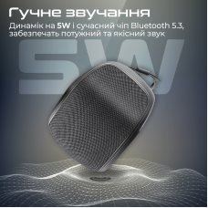 Акустична система Promate Mood 5W Black