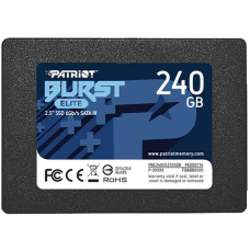 Накопичувач SSD 240GB Patriot Burst Elite 2.5“ SATAIII TLC (PBE240GS25SSDR)