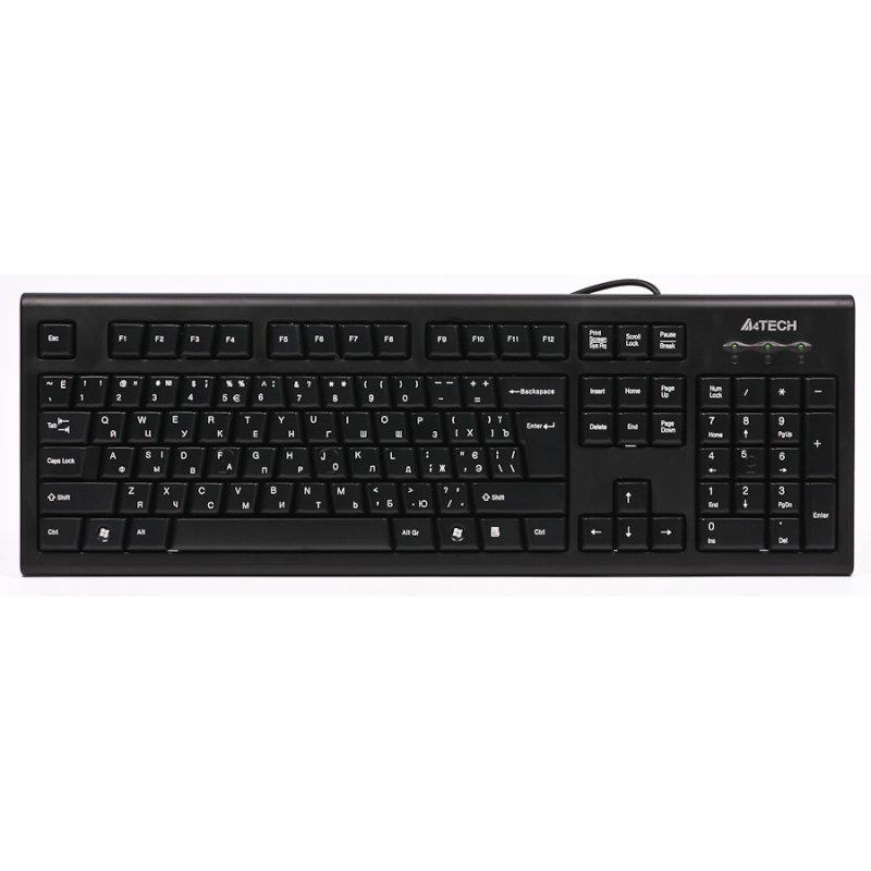Комплект (клавіатура, миша) A4Tech KRS-8572 Black