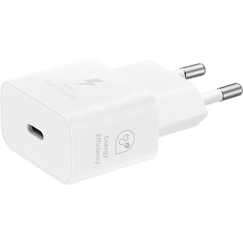 Мережевий зарядний пристрій Samsung 25W Type-C White (EP-T2510NWEGEU)