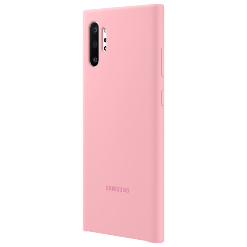 Чохол-накладка Samsung Silicone Cover для Samsung Galaxy Note 10+ SM-N975 Pink (EF-PN975TPEGRU)