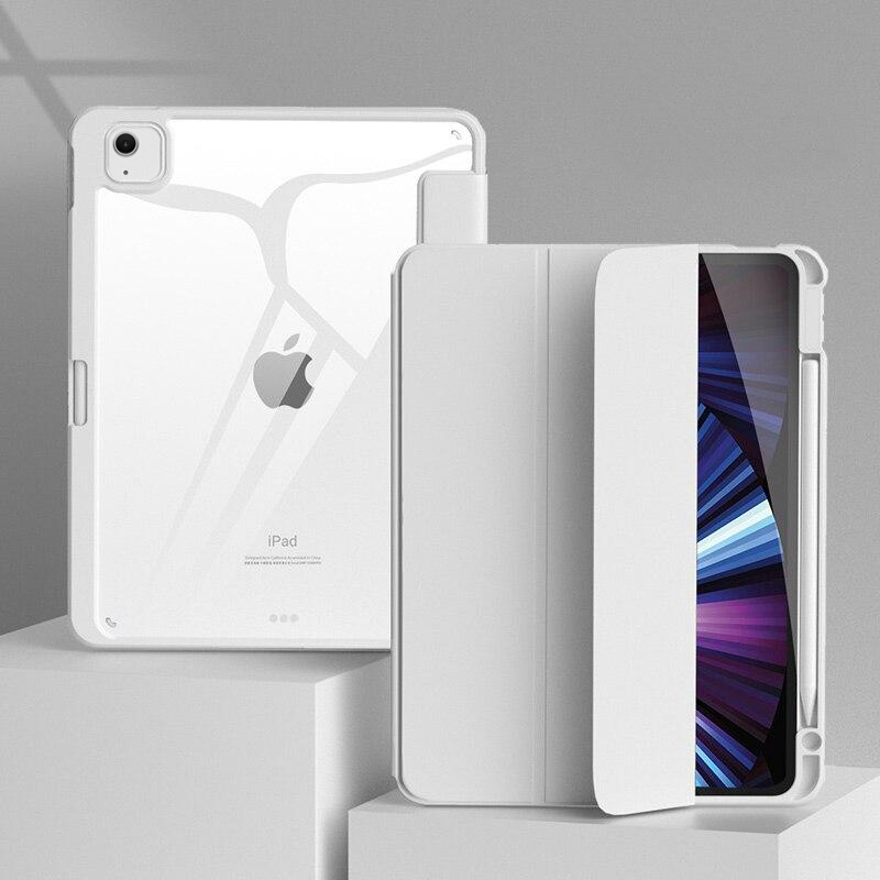 Чохол-книжка BeCover Soft Edge TPU з кріпленням Apple Pencil для Apple iPad Air 13“ M2 2024 Gray (711712)
