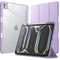 Чохол-книжка BeCover Soft Edge TPU з кріпленням Apple Pencil для Apple iPad Pro 13“ M4 2024 Purple (711719)