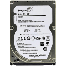 Накопичувач HDD 2.5“ SATA 500GB Seagate 5400rpm 16MB Video (ST500VT000) Refurbished