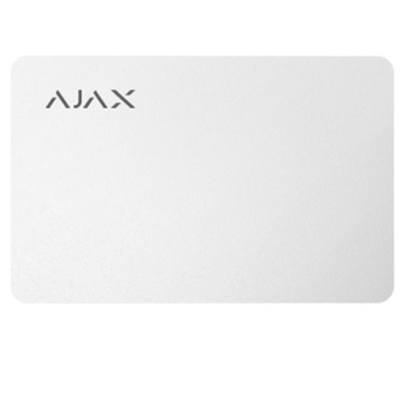 Безконтактна картка Ajax Pass white (3шт) (23496.89.WH)