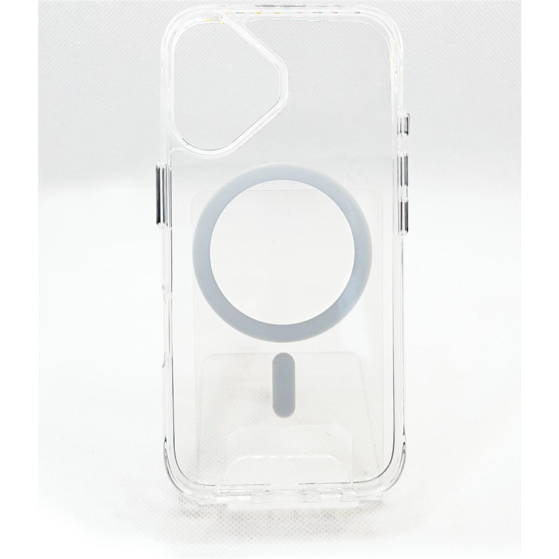 Чохол-накладка BeCover Space Case MagSafe для Apple iPhone 16 Transparancy (712102)