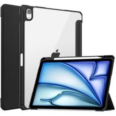 Чохол-книжка BeCover Soft Edge TPU з кріпленням Apple Pencil для Apple iPad Air 11 M2 2024 11“ Black (711702)