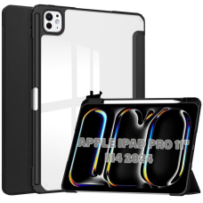 Чохол-книжка BeCover Soft Edge TPU з кріпленням Apple Pencil для Apple iPad Pro 11“ M4 2024 Black (711714)