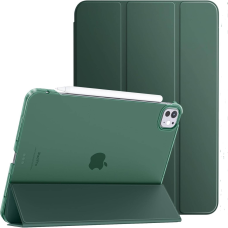 Чохол-книжка BeCover Tri Fold Hard для Apple iPad Pro 11“ M4 2024 Dark Green (711727)