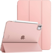 Чохол-книжка BeCover Tri Fold Hard для Apple iPad Pro 11“ M4 2024 Pink (711728)