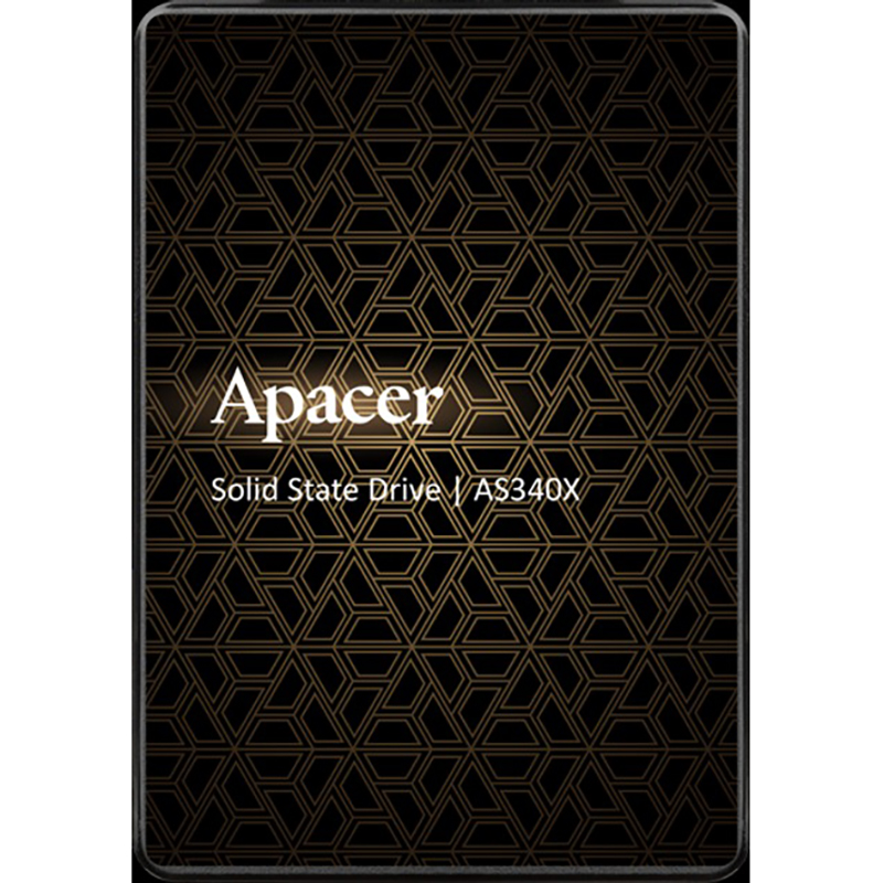 Накопичувач SSD 120GB Apacer AS340X 2.5“ SATAIII TLC (AP120GAS340XC-1)