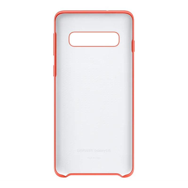 Чохол-накладка Samsung Silicone Cover для Samsung Galaxy S10 SM-G973 Berry Pink (EF-PG973THEGRU)