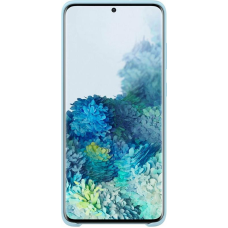 Чохол-накладка Samsung Silicone Cover для Samsung Galaxy S20+ SM-G985 Sky Blue (EF-PG985TLEGRU)