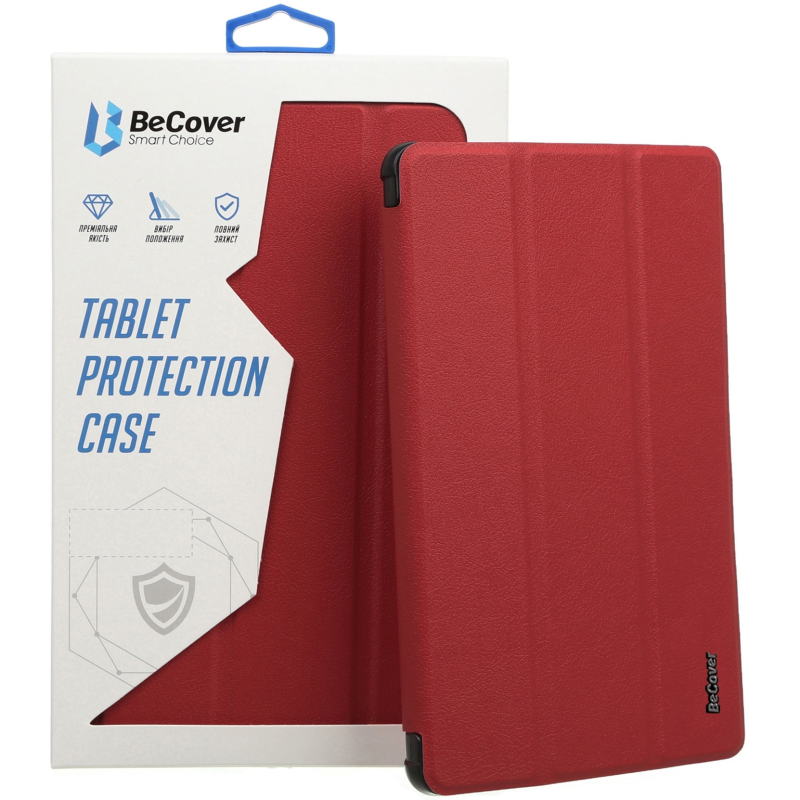 Чохол-книжка BeCover Smart Case для Apple iPad Air 11“ M2/M3 (2024/2025) Red Wine (711596)
